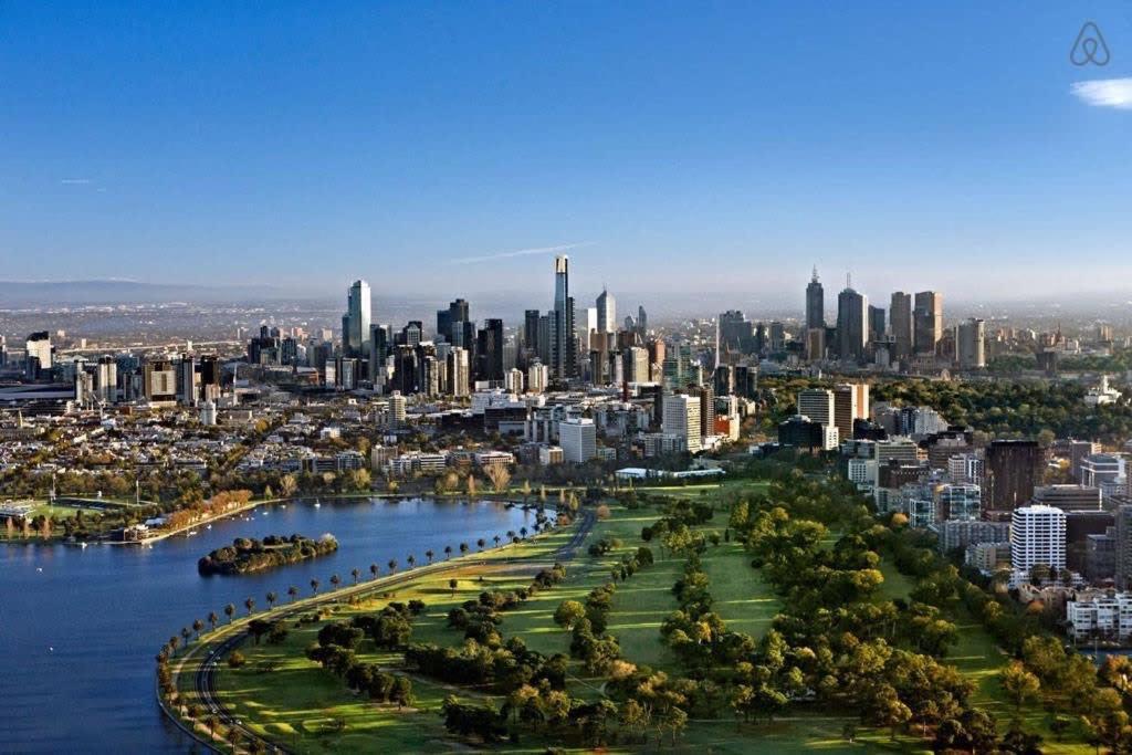 A Chic & Comfy 2Br Apt Near Federation Square Melbourne Exteriér fotografie
